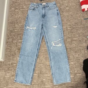 PacSun Light Blue Distressed Jeans